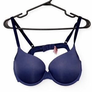 La Vie En Rose Navy Underwire T-Shirt Bra